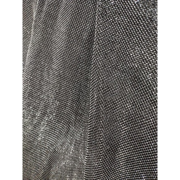 Everly Silvery Metallic Mini Strapless Mini Dress Medium - Picture 8 of 11